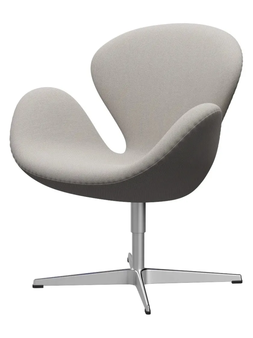 Fritz Hansen 3320 Svanen i stof (prisgruppe 1) af Arne Jacobsen> Lænestole