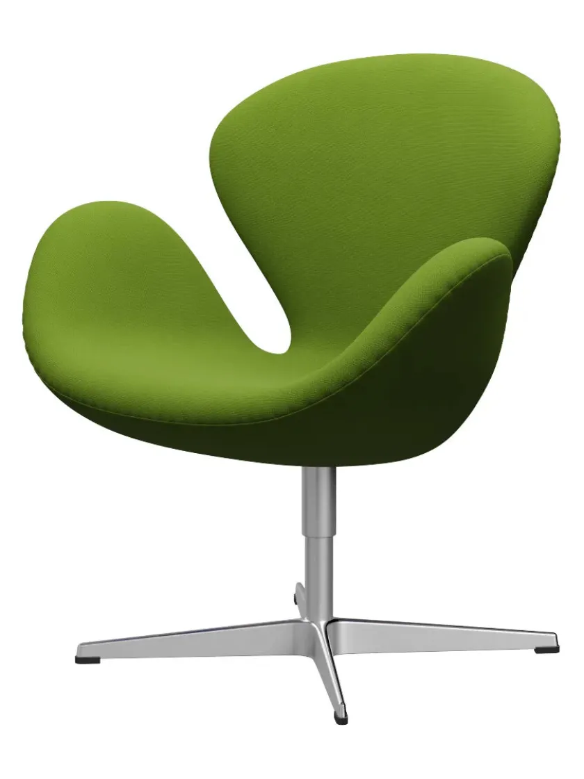 Fritz Hansen 3320 Svanen i stof (prisgruppe 1) af Arne Jacobsen> Lænestole
