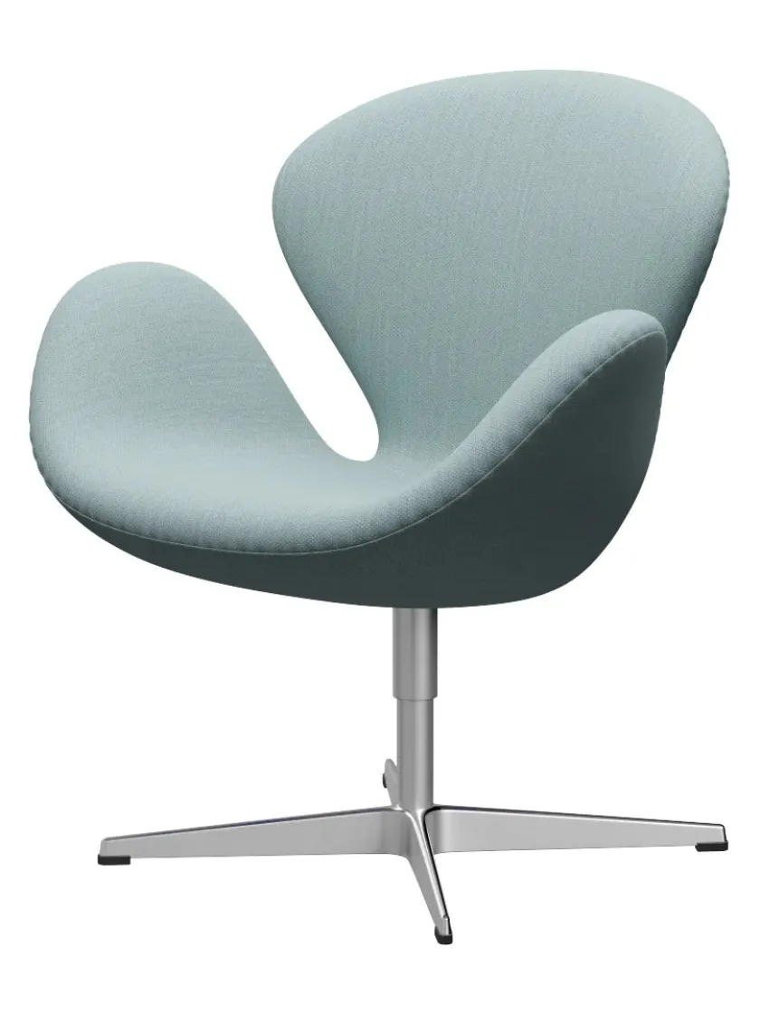 Fritz Hansen 3320 Svanen i stof (prisgruppe 1) af Arne Jacobsen> Lænestole