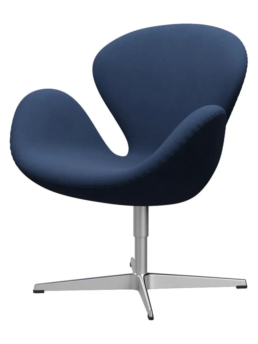 Fritz Hansen 3320 Svanen i stof (prisgruppe 1) af Arne Jacobsen> Lænestole