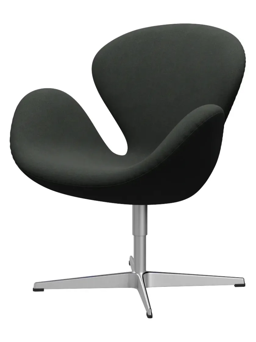 Fritz Hansen 3320 Svanen i stof (prisgruppe 1) af Arne Jacobsen> Lænestole