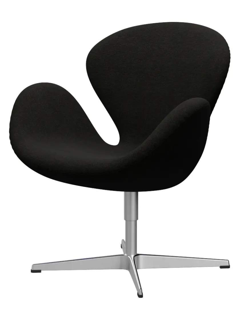 Fritz Hansen 3320 Svanen i stof (prisgruppe 1) af Arne Jacobsen> Lænestole