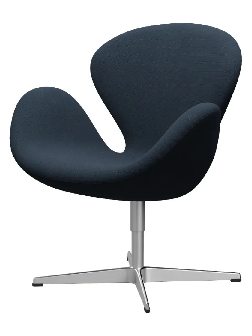 Fritz Hansen 3320 Svanen i stof (prisgruppe 1) af Arne Jacobsen> Lænestole