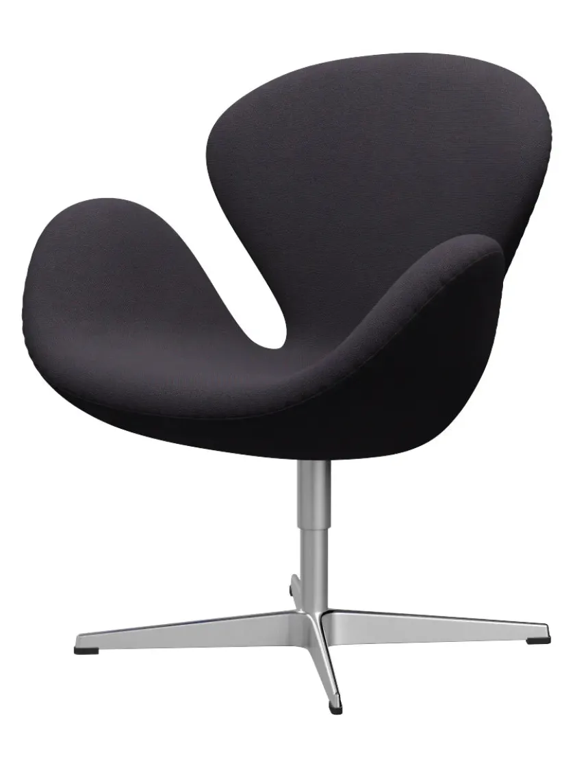 Fritz Hansen 3320 Svanen i stof (prisgruppe 1) af Arne Jacobsen> Lænestole