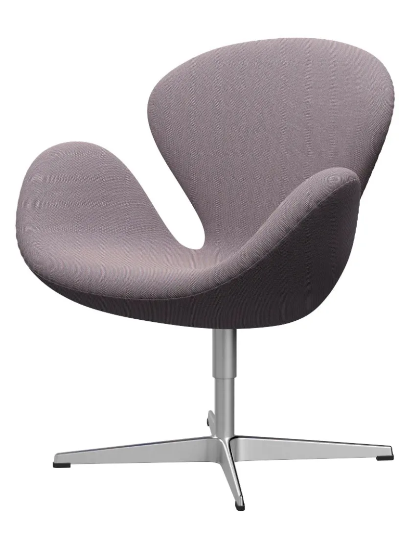 Fritz Hansen 3320 Svanen i stof (prisgruppe 1) af Arne Jacobsen> Lænestole
