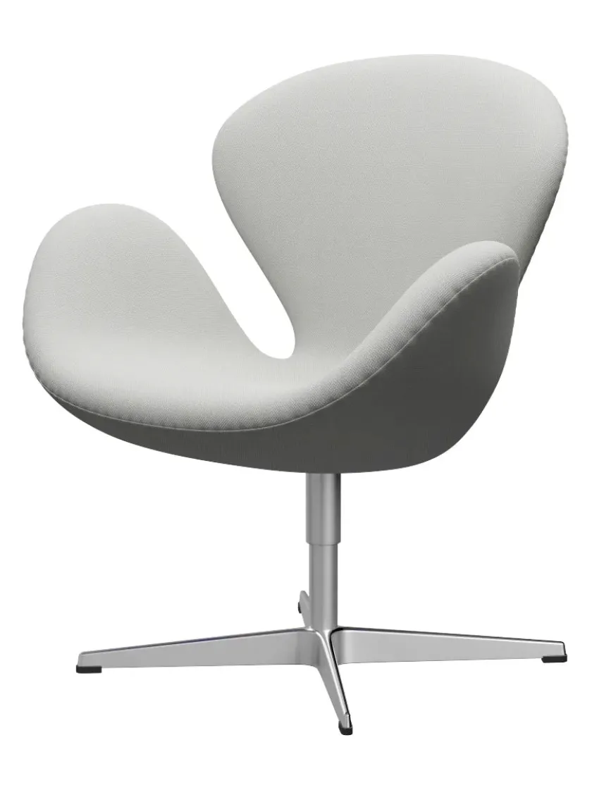 Fritz Hansen 3320 Svanen i stof (prisgruppe 1) af Arne Jacobsen> Lænestole