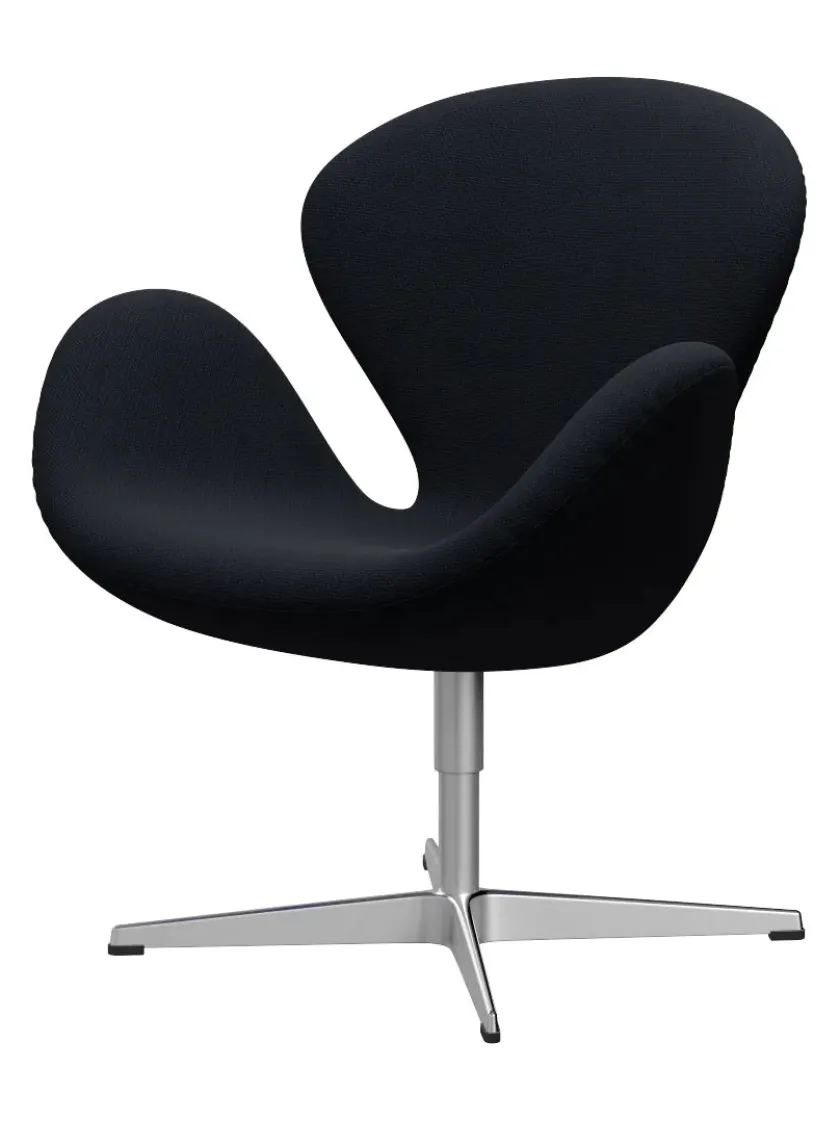 Fritz Hansen 3320 Svanen i stof (prisgruppe 1) af Arne Jacobsen> Lænestole