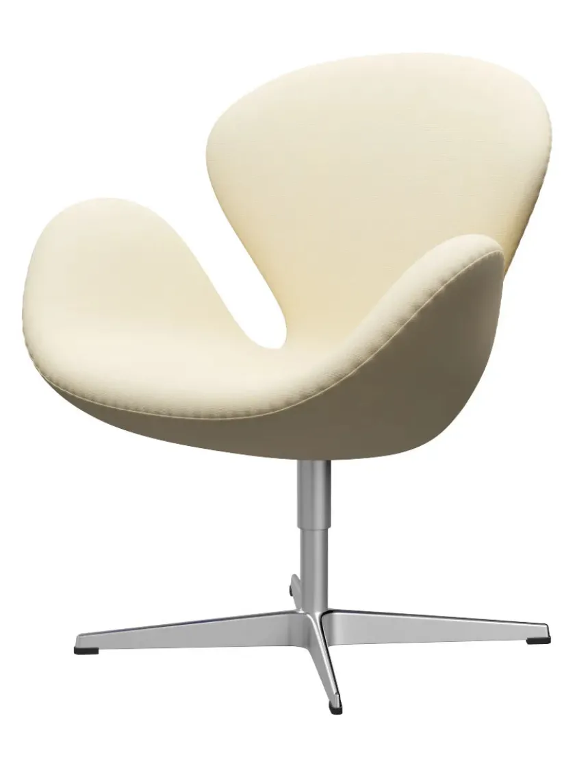 Fritz Hansen 3320 Svanen i stof (prisgruppe 1) af Arne Jacobsen> Lænestole