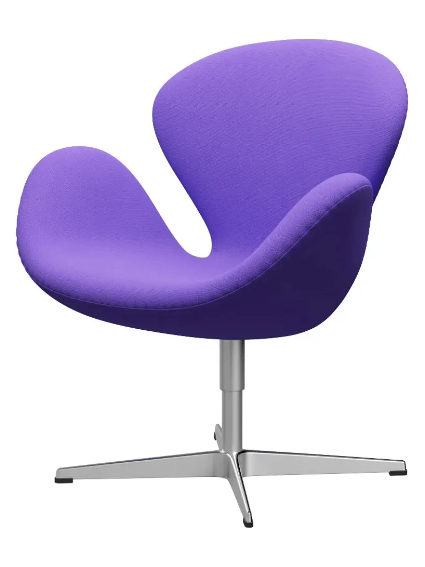 Fritz Hansen 3320 Svanen i stof (prisgruppe 1) af Arne Jacobsen> Lænestole