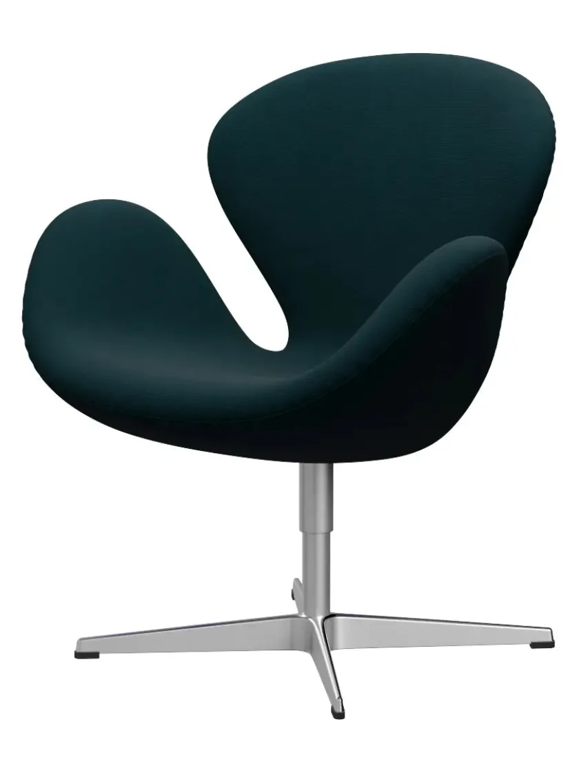 Fritz Hansen 3320 Svanen i stof (prisgruppe 1) af Arne Jacobsen> Lænestole