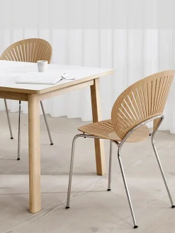 Fredericia Furniture 3398 Trinidad Stol, eg olie af Nanna Ditzel> Spisebordsstole
