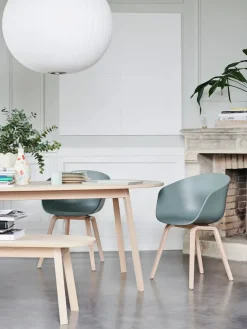 HAY About a Chair AAC22 forsidepolstret, hvid skal fra><noscript><img width=