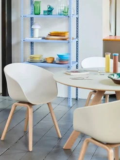 HAY About a Chair AAC22 forsidepolstret, hvid skal fra><noscript><img width=