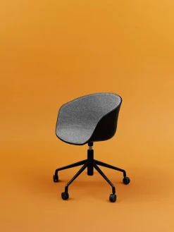 HAY About a Chair AAC52 Forsidepolstret, sort skal fra><noscript><img width=