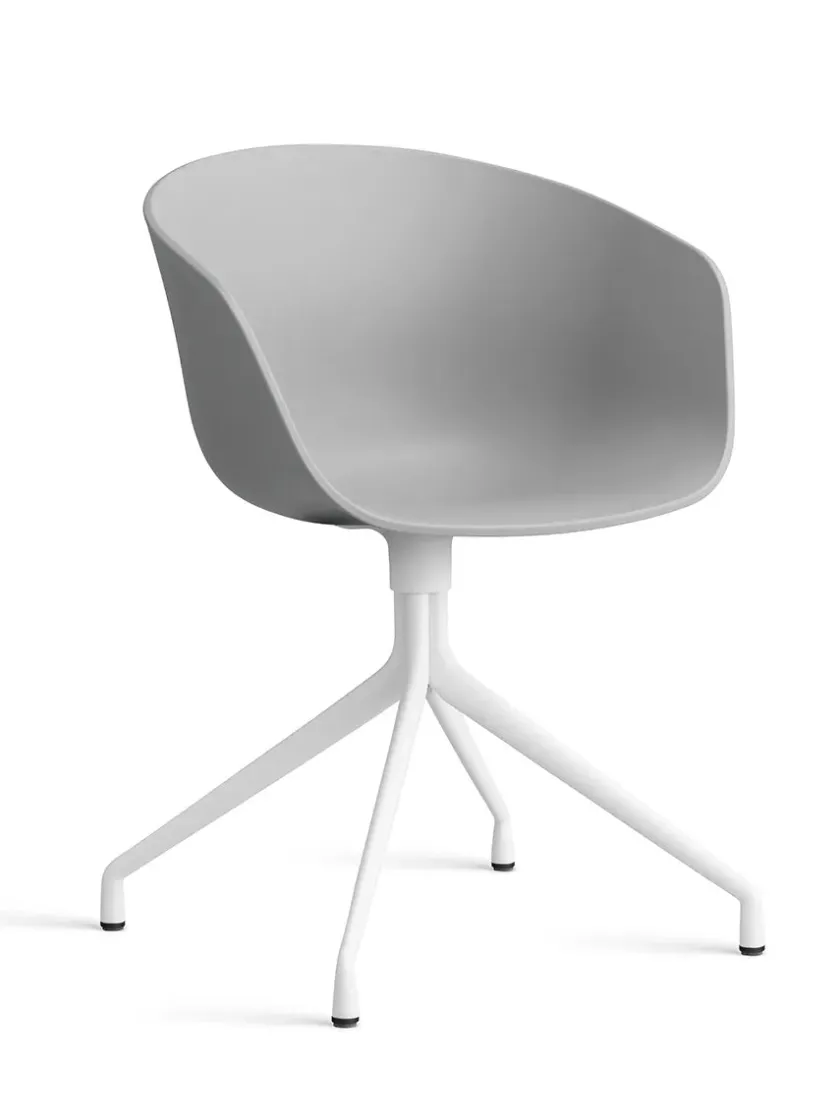 HAY About a Chair AAC52 Forsidepolstret, sort skal fra> Kontorstole
