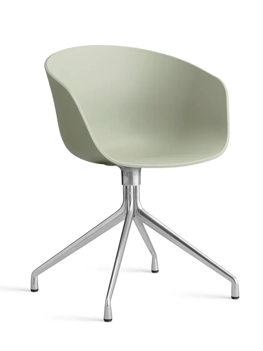 HAY About a Chair AAC52 Forsidepolstret, sort skal fra> Kontorstole