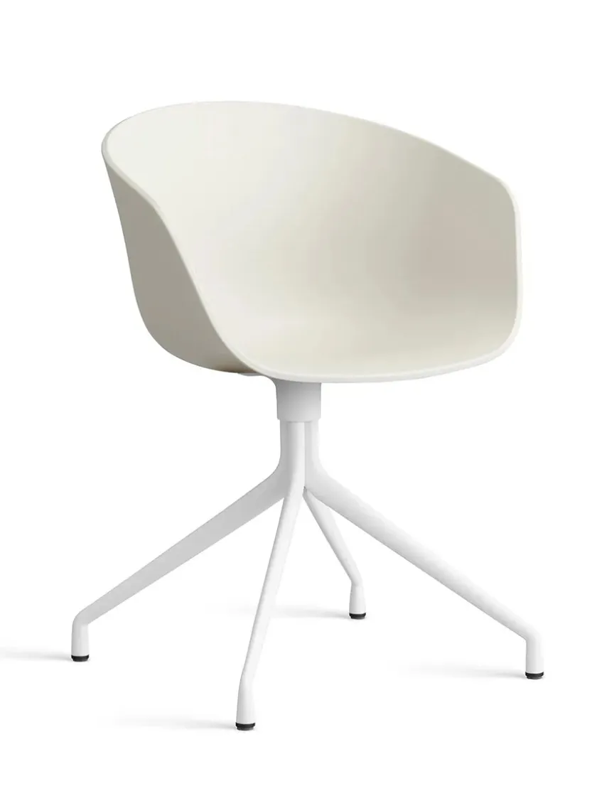 HAY About a Chair AAC52 Forsidepolstret, sort skal fra> Kontorstole
