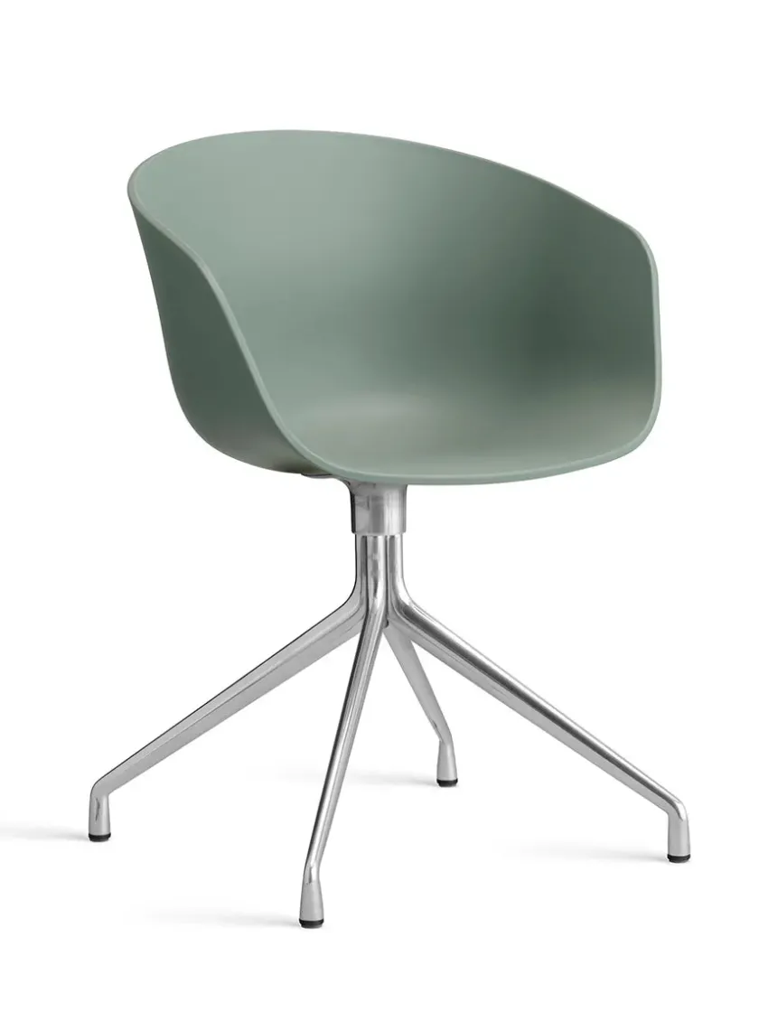 HAY About a Chair AAC52 Forsidepolstret, sort skal fra> Kontorstole