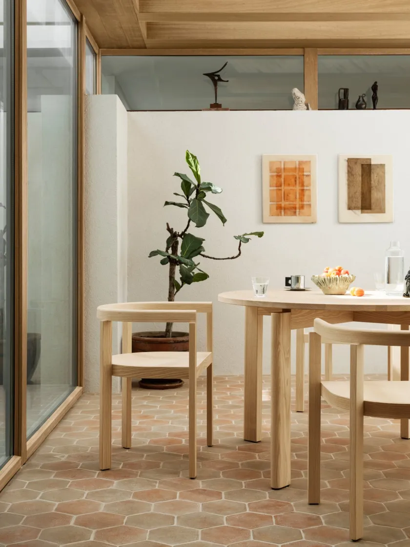 Fritz Hansen After Chair, ash fra> Spisebordsstole