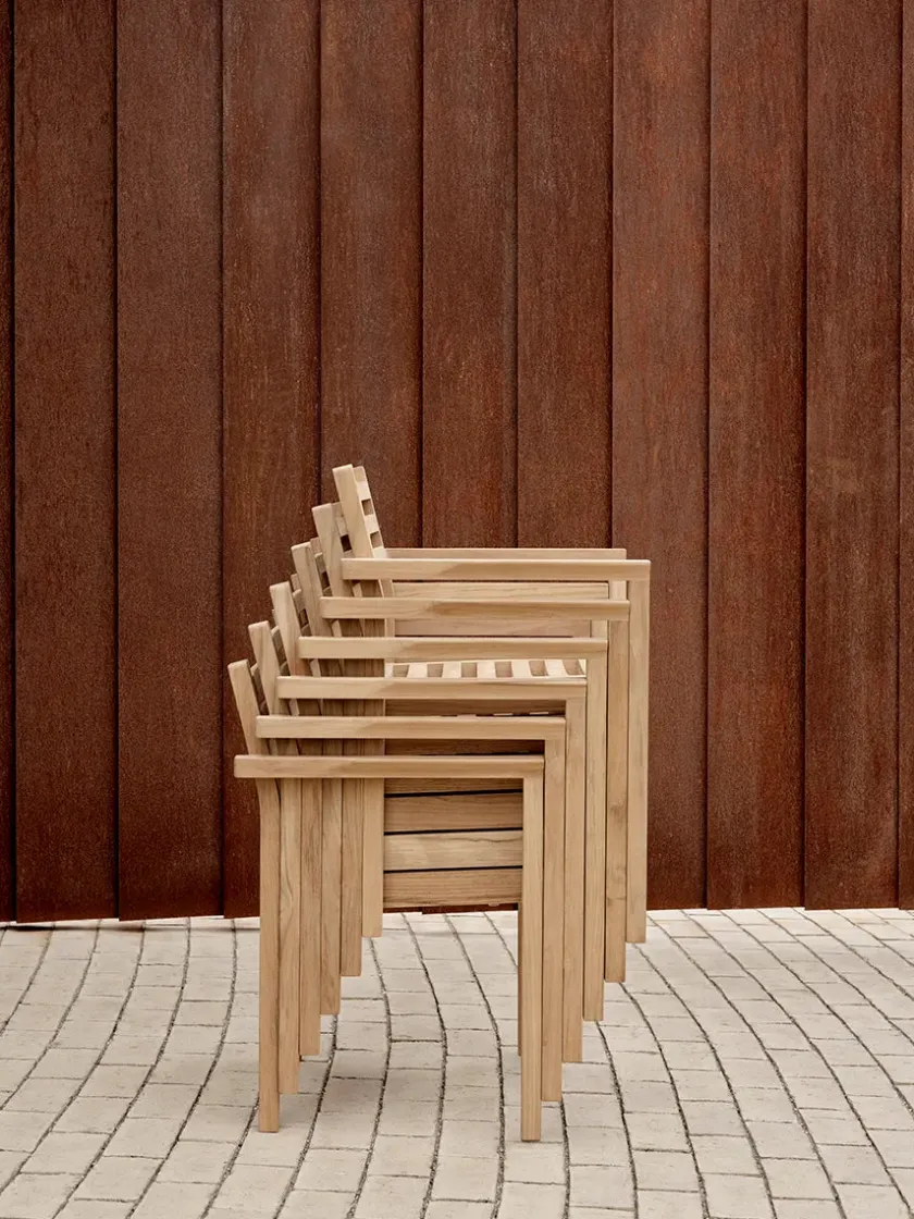 Carl Hansen & Søn AH502 Outdoor Spisebordsstol fra> Havestole