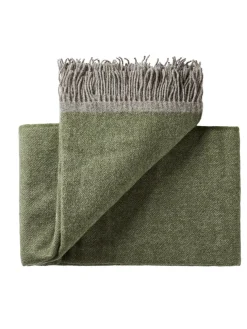 Silkeborg Uldspinderi Alrø Plaid, grey navy fra><noscript><img width=