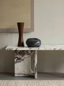 Audo Copenhagen Androgyne Lounge Table, Kunis Breccia / Wood fra><noscript><img width=