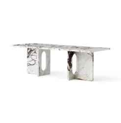 Audo Copenhagen Androgyne Lounge Table, Kunis Breccia / Wood fra><noscript><img width=