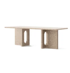 Audo Copenhagen Androgyne Lounge Table, stone/marble fra> Sofaborde