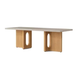 Audo Copenhagen Androgyne Lounge Table, stone/marble fra><noscript><img width=
