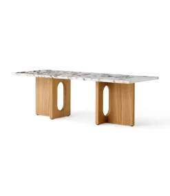 Audo Copenhagen Androgyne Lounge Table, stone/marble fra><noscript><img width=