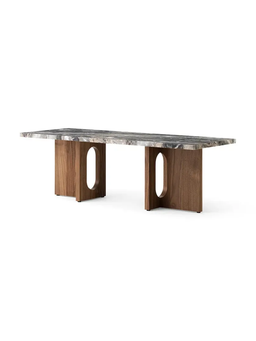 Audo Copenhagen Androgyne Lounge Table, Wood fra> Sofaborde