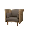 Cane-line Arch Loungestol, lav arm/ryg fra> Udendørs Loungemøbler|Havestole