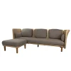Cane-line Arch 3-pers. Sofa m. chaise longue fra> Udendørs Loungemøbler