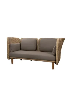 Cane-line Arch 2-pers. Sofa m. lav arm/ryg fra> Udendørs Loungemøbler