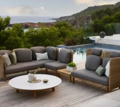 Cane-line Arch 3-pers. Sofa m. lav arm/ryg fra><noscript><img width=