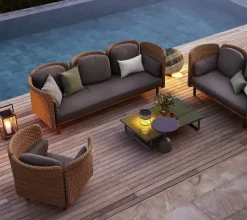 Cane-line Arch 3-pers. Sofa m. lav arm/ryg fra><noscript><img width=