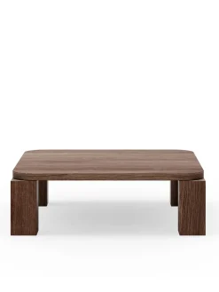 New Works Atlas Sofabord 820x820, Smoked Oak fra> Sofaborde
