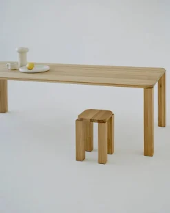 New Works Atlas Spisebord 2000x950, Natural Oak fra><noscript><img width=