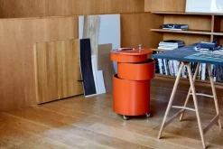 Verpan Barboy Sidebord, hvid af Verner Panton><noscript><img width=