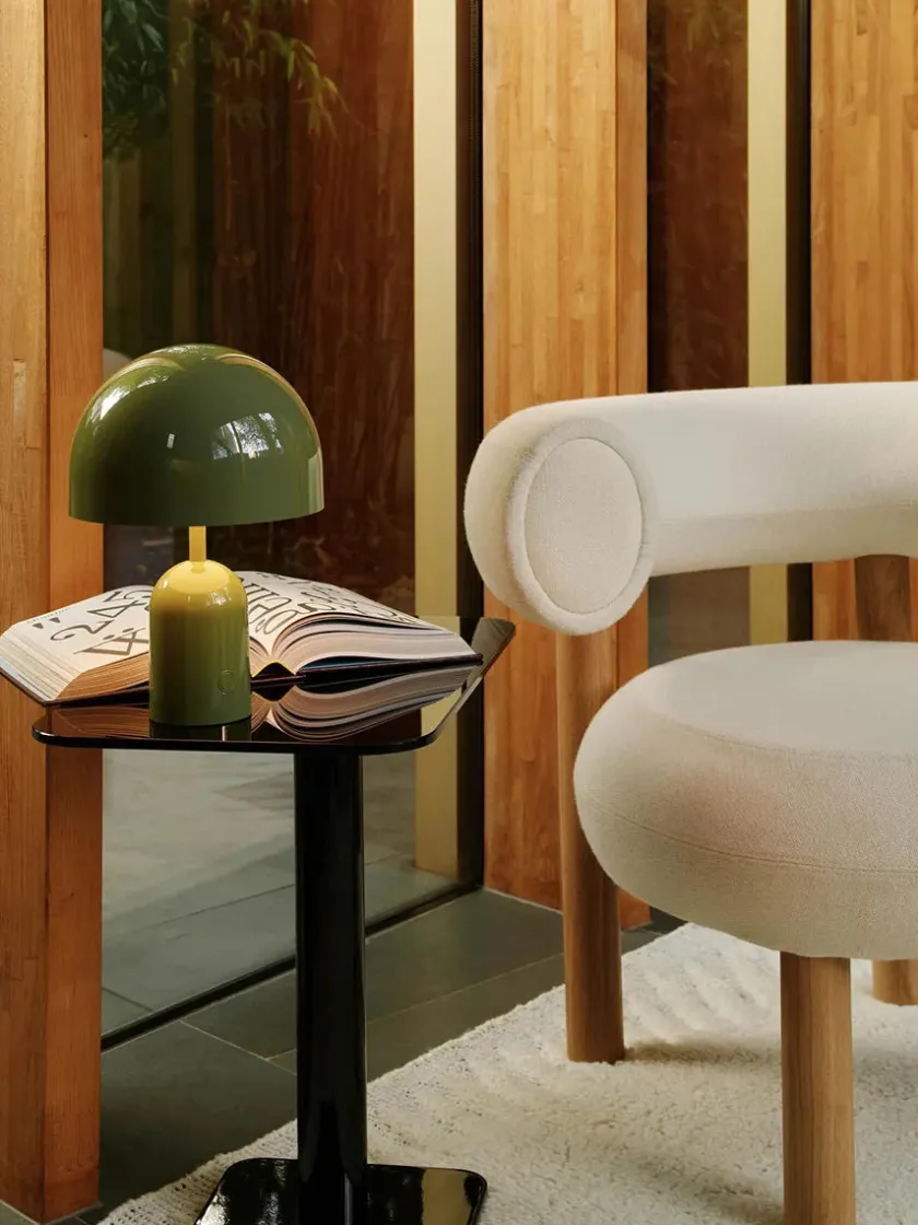 Tom Dixon Bell Portable Bordlampe, grey fra> Portable Lamper|Spots