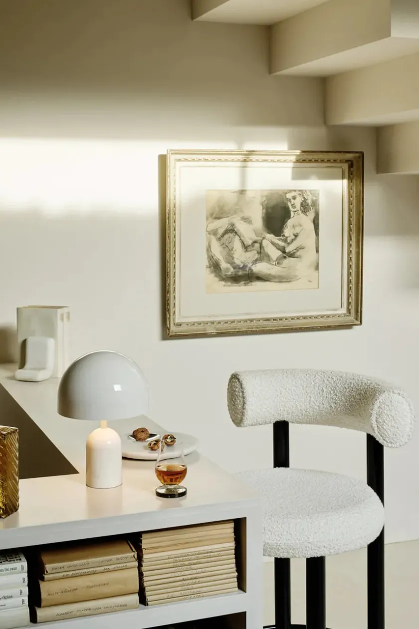 Tom Dixon Bell Portable Bordlampe, grey fra> Portable Lamper|Spots