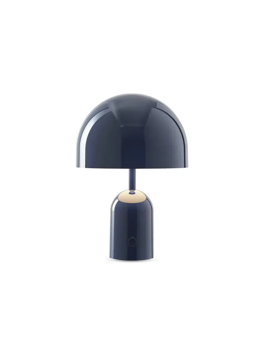Tom Dixon Bell Portable Bordlampe, indigo fra> Portable Lamper|Spots