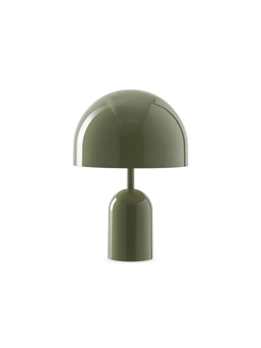 Tom Dixon Bell Portable Bordlampe, moss fra> Portable Lamper|Spots