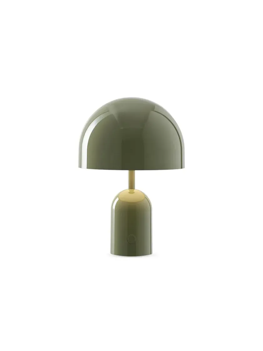 Tom Dixon Bell Portable Bordlampe, moss fra> Portable Lamper|Spots