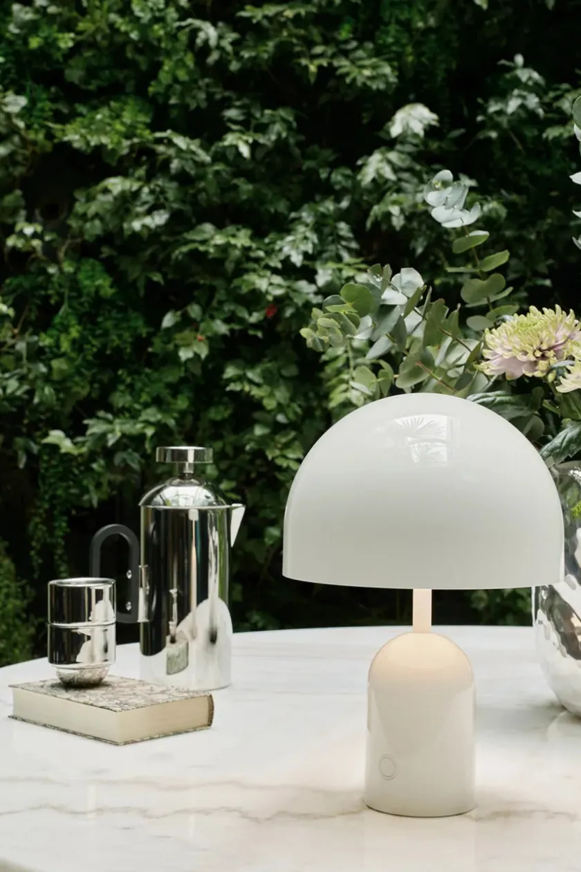 Tom Dixon Bell Portable Bordlampe, moss fra> Portable Lamper|Spots