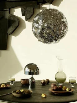 Tom Dixon Bell Portable Bordlampe, silver fra><noscript><img width=