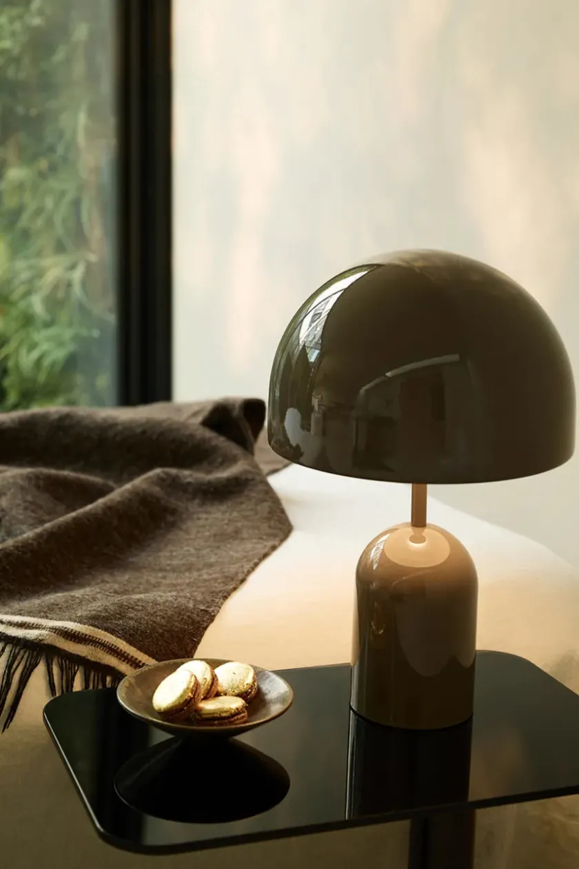 Tom Dixon Bell Portable Bordlampe, taupe fra> Portable Lamper|Spots