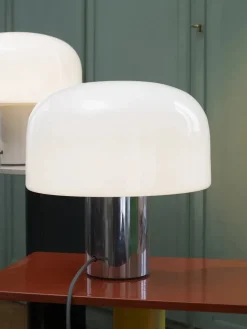 Flos Bellhop Glass Table Lamp fra> Spots