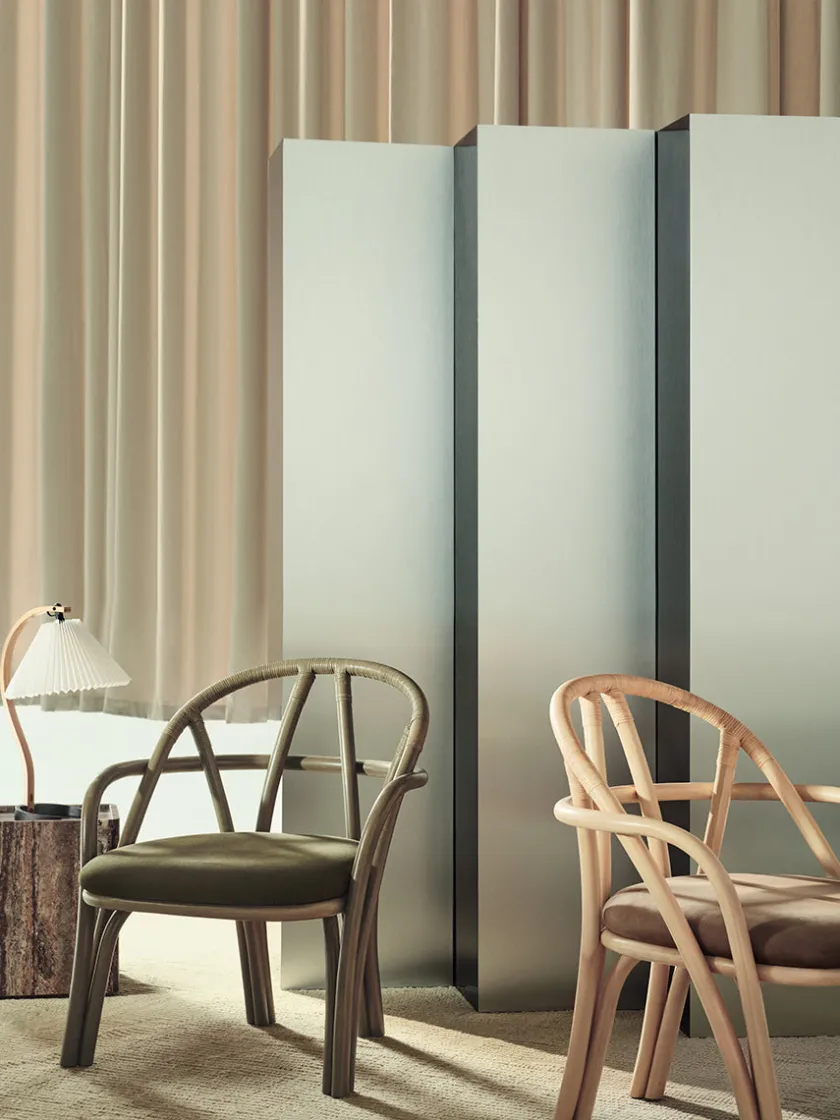 GUBI Bistra Lounge Chair fra> Lænestole