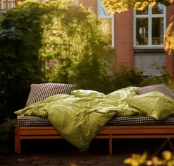 Juna Bæk & Bølge Sengetøj, grøn/soft pink fra><noscript><img width=